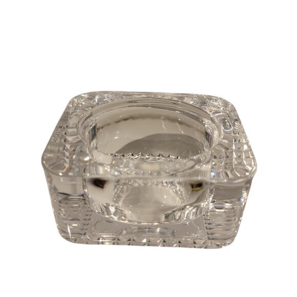 Vintage Crystal Glass Ashtray Trinket Dish Coins Keepsakes Made in France - Picture 2 of 9